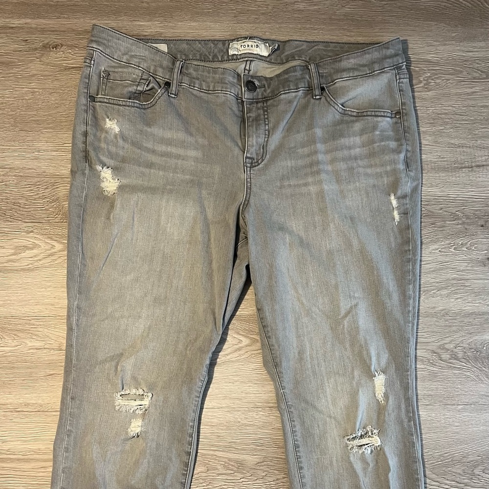 Torrid Grey Jeans, Size 20
